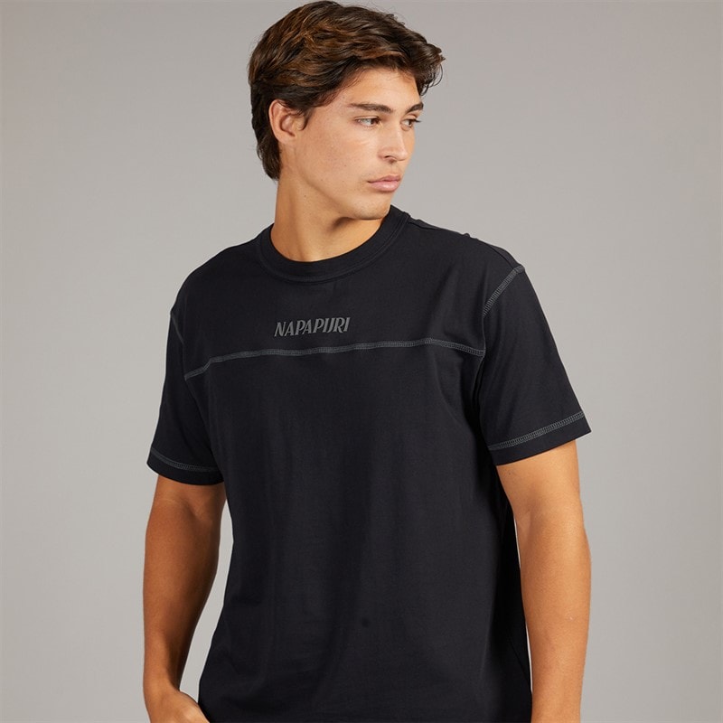 Napapijri Herren Umbra T Shirt Black Beauty