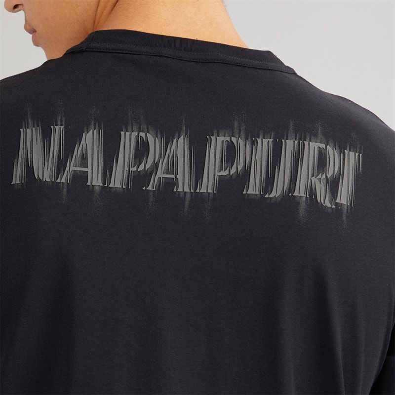 Napapijri Heren Umbra T-shirt Black Beauty - Afbeelding 3