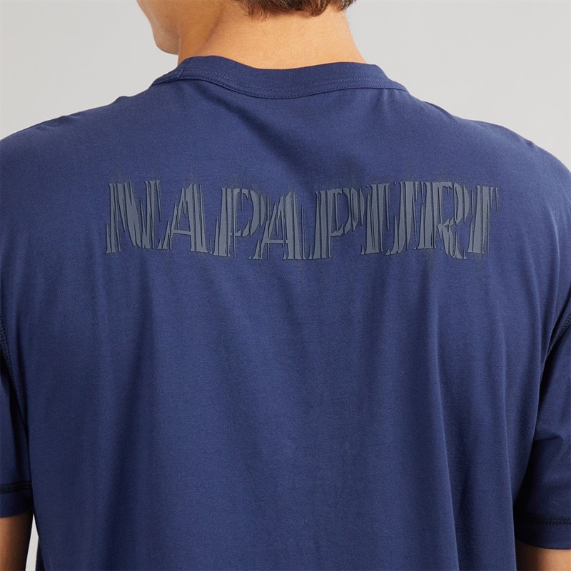 Napapijri Herren Umbra T Shirt Naval Acade - Bild 5