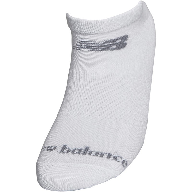 New Balance Chaussettes Invisibles Enfants Blanc - Image 2