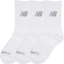 New Balance Junior Sokken met Drie Paar Kussens Witte Crew