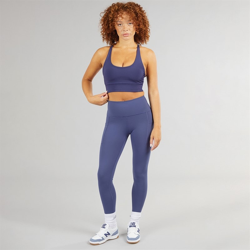 New Balance Dames Slanke NB Dry Zak Hoge Taille Strakke Leggings Droom Staat - Afbeelding 4
