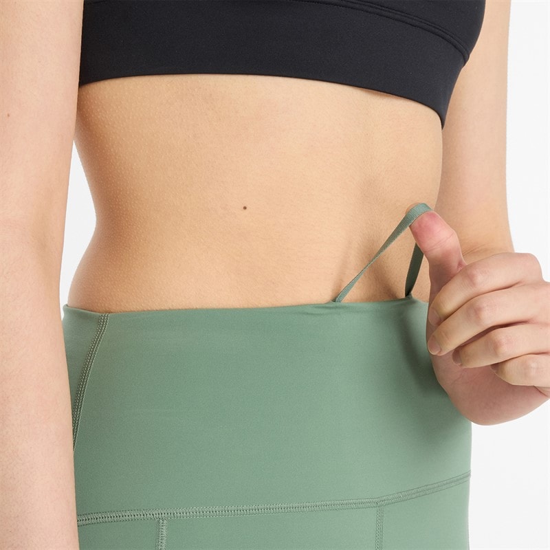 New Balance Dames Strakke NBDry Zak Hoge Taille Strakke Leggings Donker Juniper - Afbeelding 5