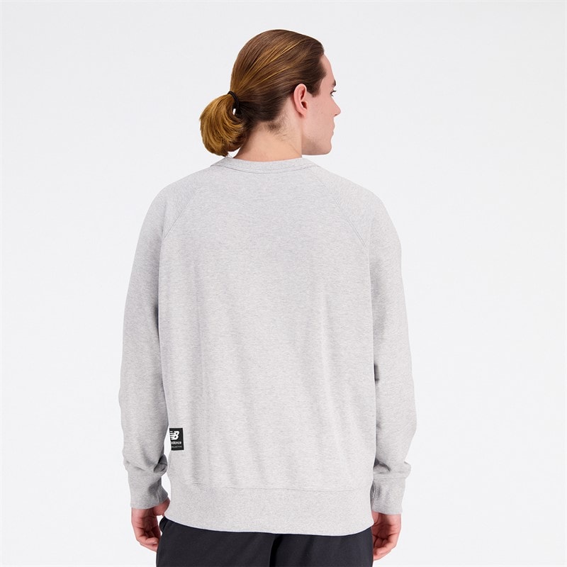 New Balance Heren Athletics Engy Saint Ange Cool Meisjes  Sweatshirt Athletic Grijs - Afbeelding 2
