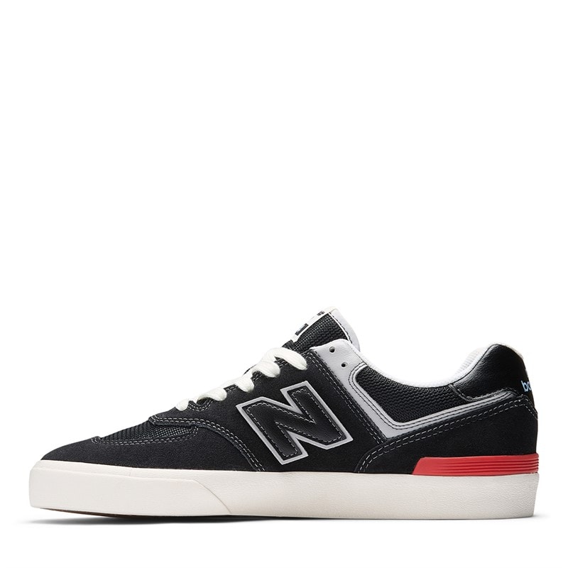 New Balance 574 Vulc buty skate sneakersy dla niego kolor czarny – zdjęcie  1