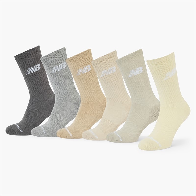 New Balance Heren Sixpack Crew Sokken Dagelijks Gebruik Multi