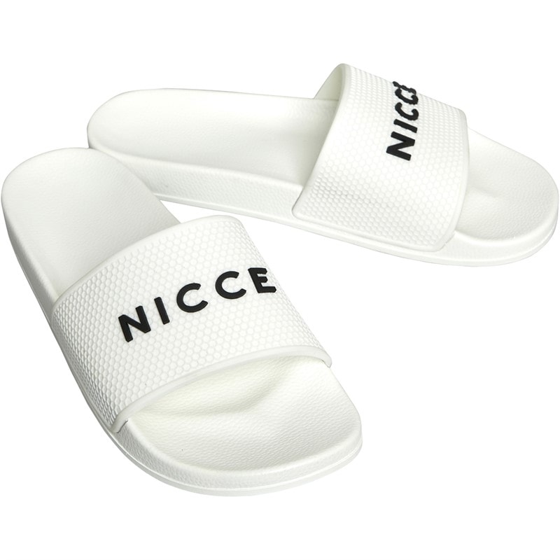 NICCE Heren Visor Slippers Wit - Afbeelding 1