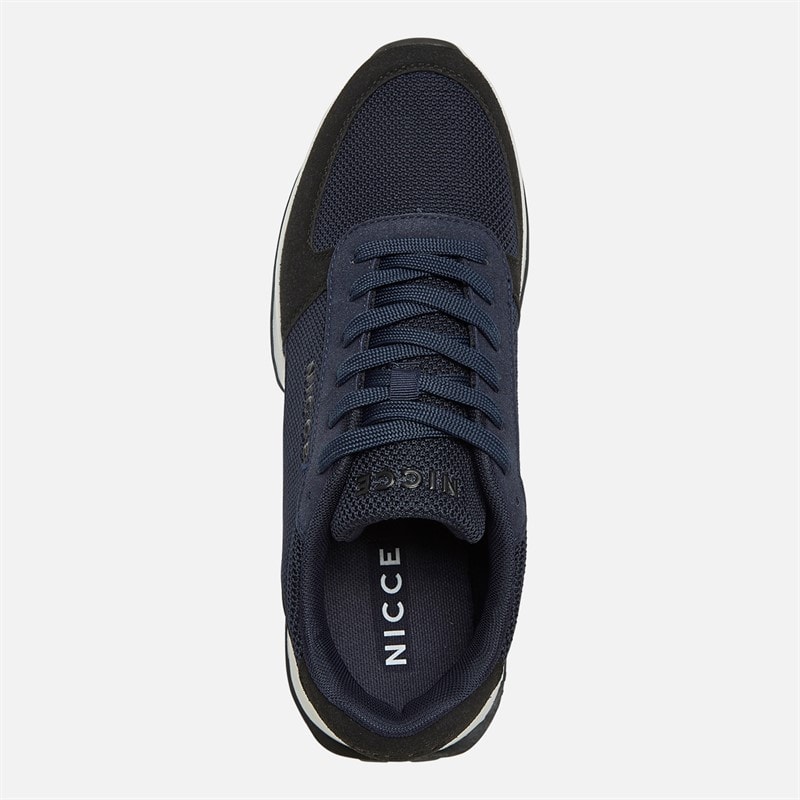 NICCE Heren Dalston Sneakers Marine - Afbeelding 4