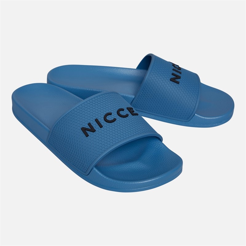 NICCE Heren Vizier Slippers Element Blue - Afbeelding 1