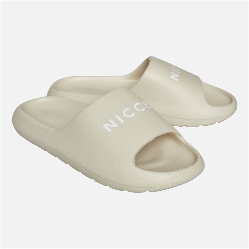 NICCE Heren Rephia Slippers Ecru - Afbeelding 1