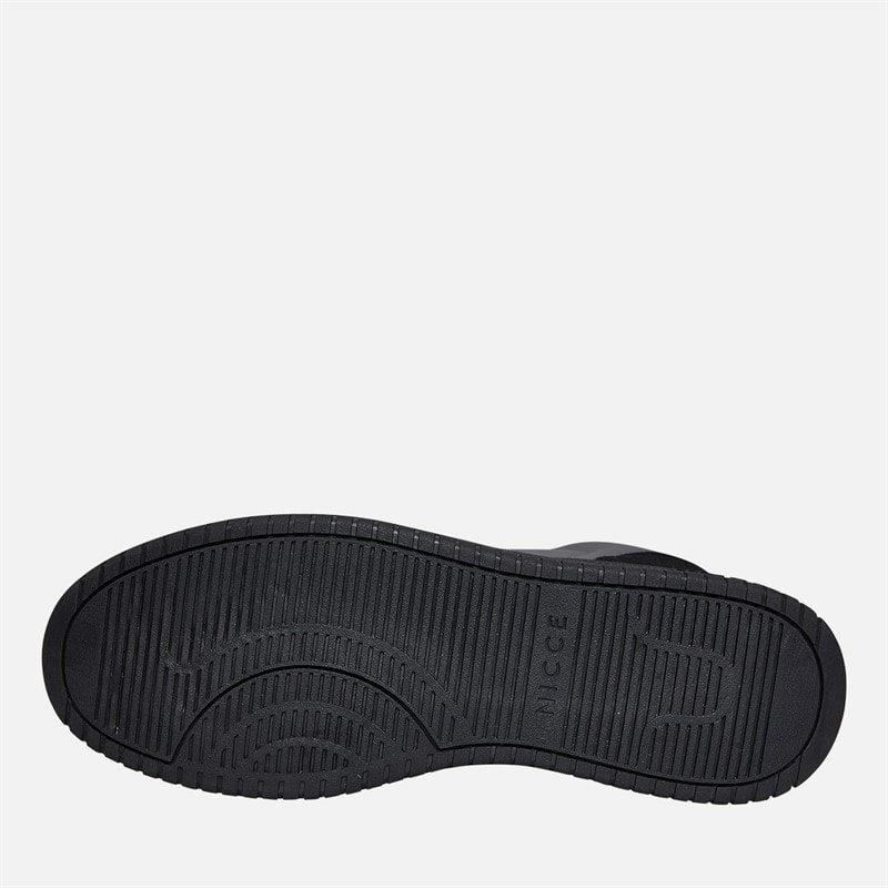 NICCE Herren Bassaro Turnschuhe Schwarz/Grau Black / Grey - Bild 2