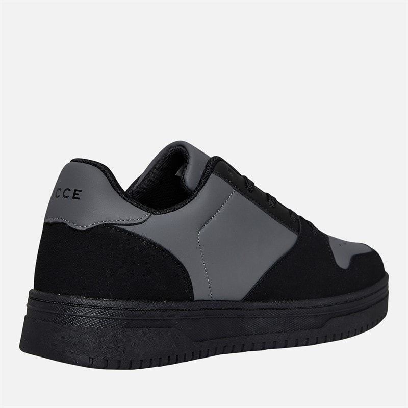 NICCE Herren Bassaro Turnschuhe Schwarz/Grau Black / Grey - Bild 5