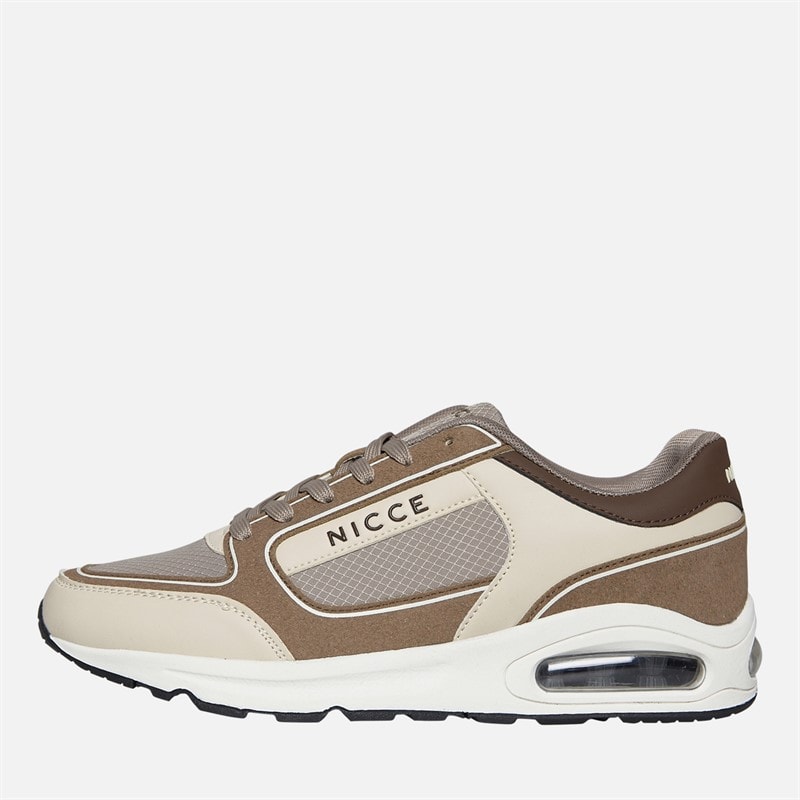 NICCE Heren Elossi Sneakers Steen/Taupe/Ecru Stone / Taupe / Ecru - Afbeelding 1