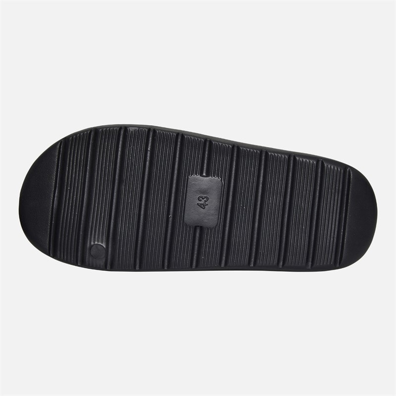 NICCE Heren Rephia Slippers Zwart - Afbeelding 3