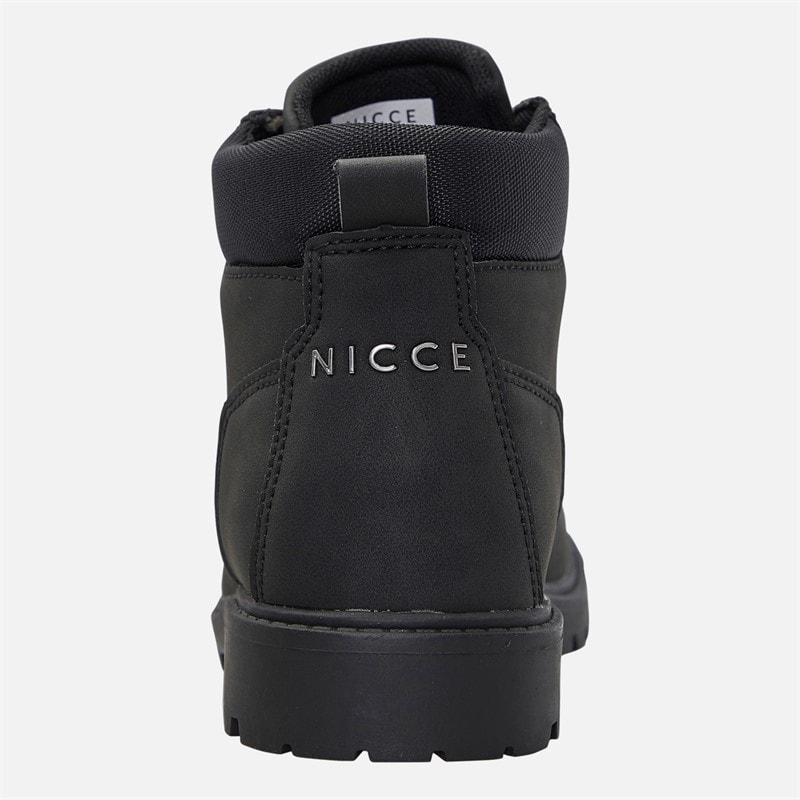 NICCE Junior Junge Hoxton Stiefel Schwarz - Bild 3