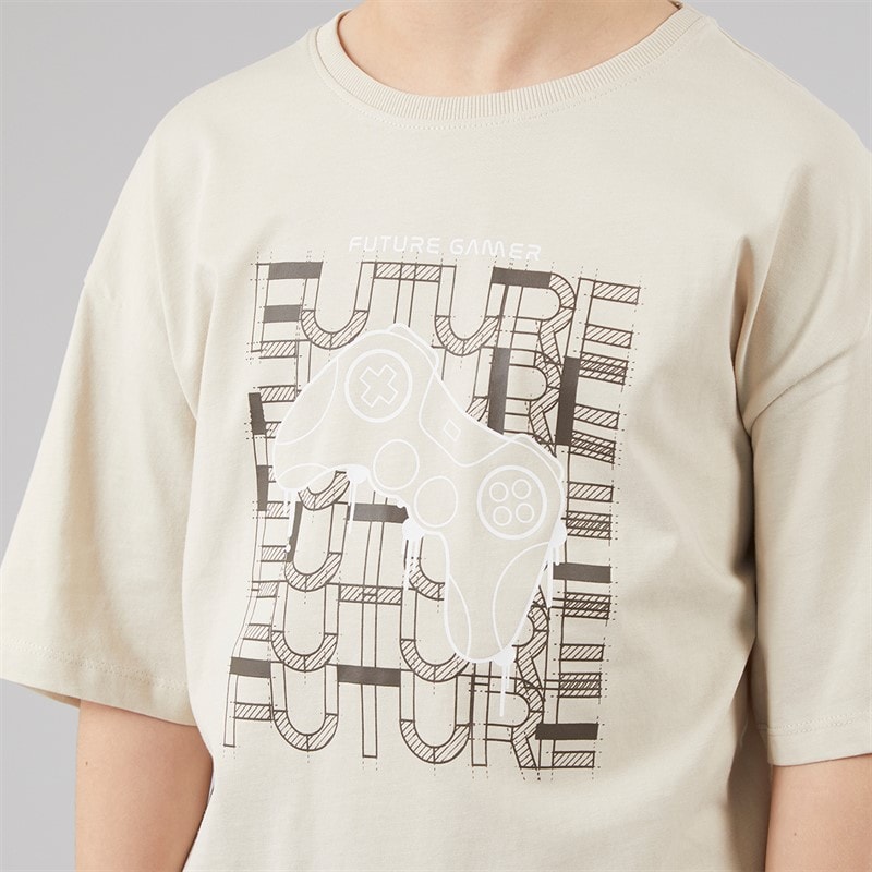 Name It Victor T-shirt dla chłopca kolor Peyote – zdjęcie  3
