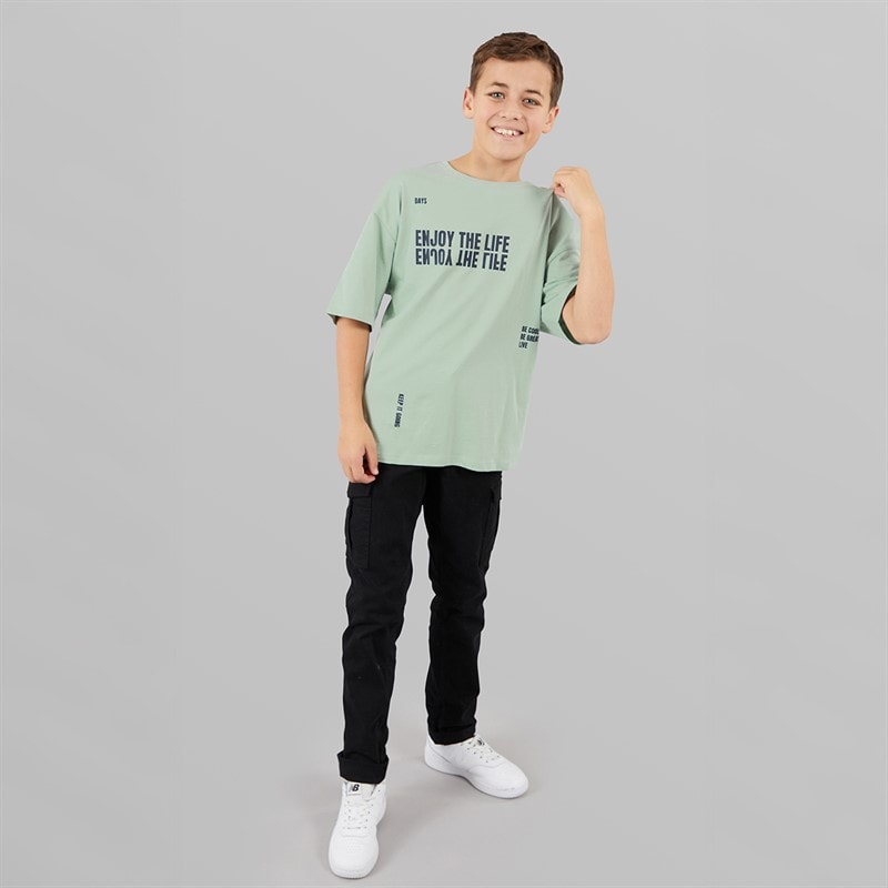 Name It Jongens Victor T-shirt Jadeite - Afbeelding 4