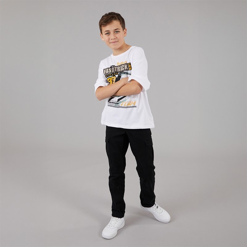 Name It Jongens Victor T-shirt Bright White - Afbeelding 4
