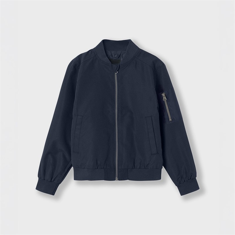 Name It Jongens Monster Bomber Jas Navy Blazer - Afbeelding 1
