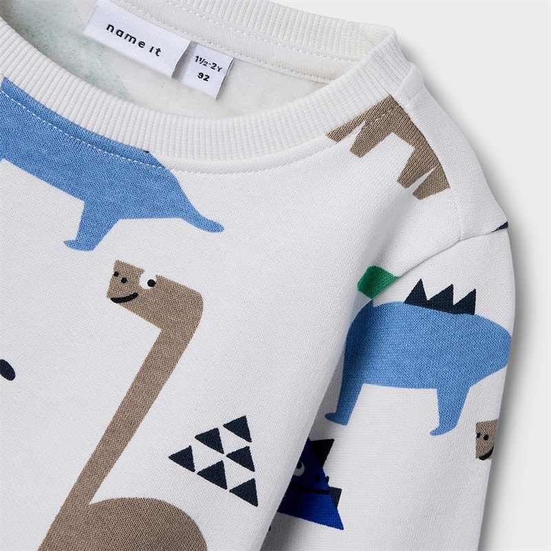 Name It Poke bluza dla chłopca kolor Jet Stream – zdjęcie  3
