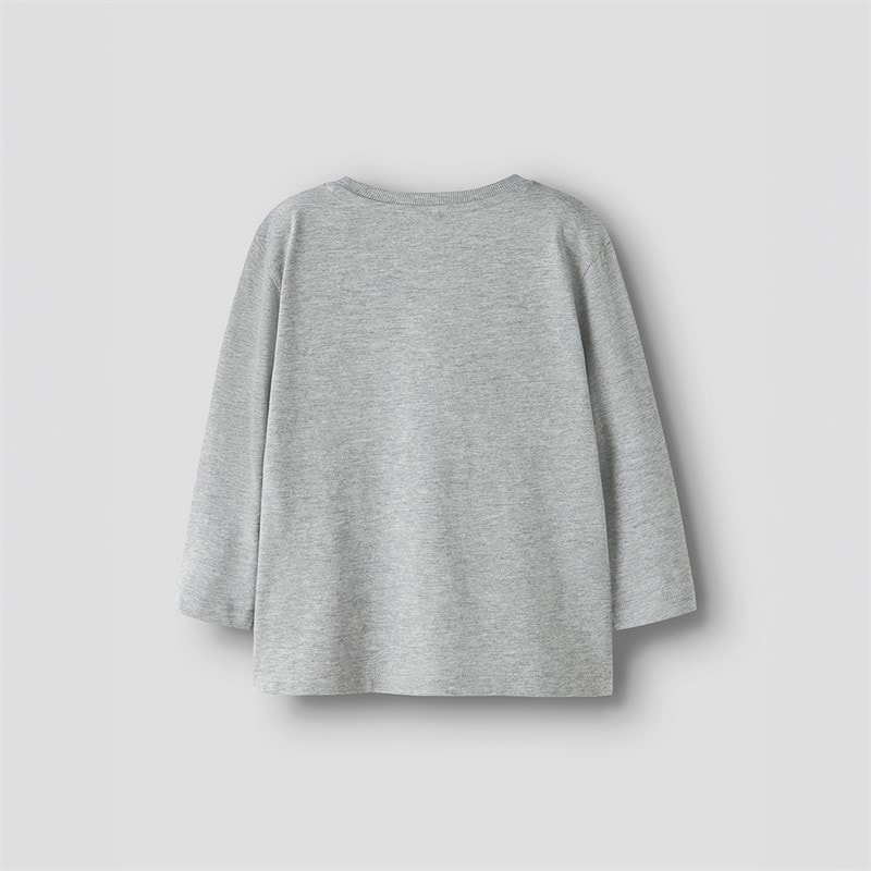 Name It T-shirt à manches longues Vimpel Excavator mini Garçon Grey Melange - Image 2