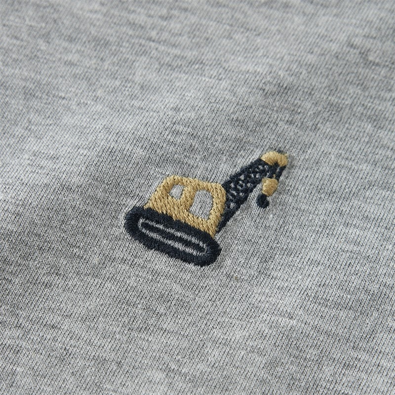 Name It T-shirt à manches longues Vimpel Excavator mini Garçon Grey Melange - Image 3