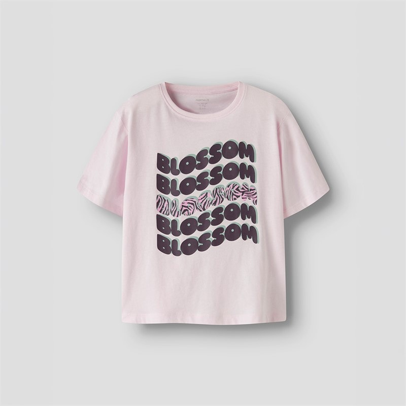 Name It Meisjes Benna T-shirt Tender Touch - Afbeelding 2