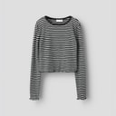 Name It T-shirt Manches Longues Bertis Fille Noir