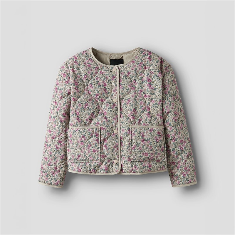 Name It Fille Marie Quilt Jacket Peyote - Image 2