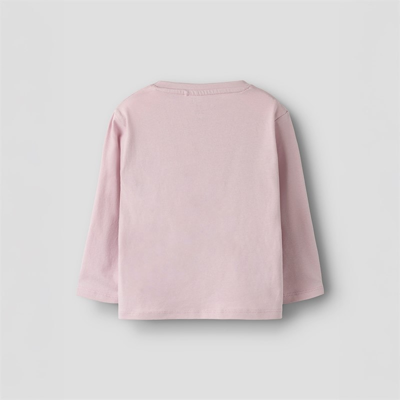 Name It Mädchen Velda Langarm T Shirt Dawn Pink - Bild 2
