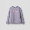 Name It Meisjes Selia Sweatshirt Lavender Gray