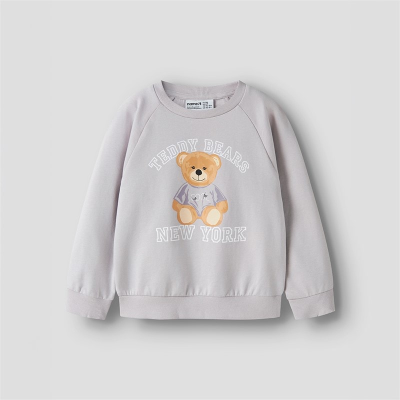 Name It Meisjes Venus Sweater Lilac Marble
