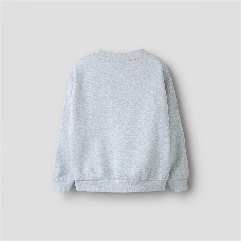 Name It Fille Sweatshirt Shaney Light Grey Melange - Image 2