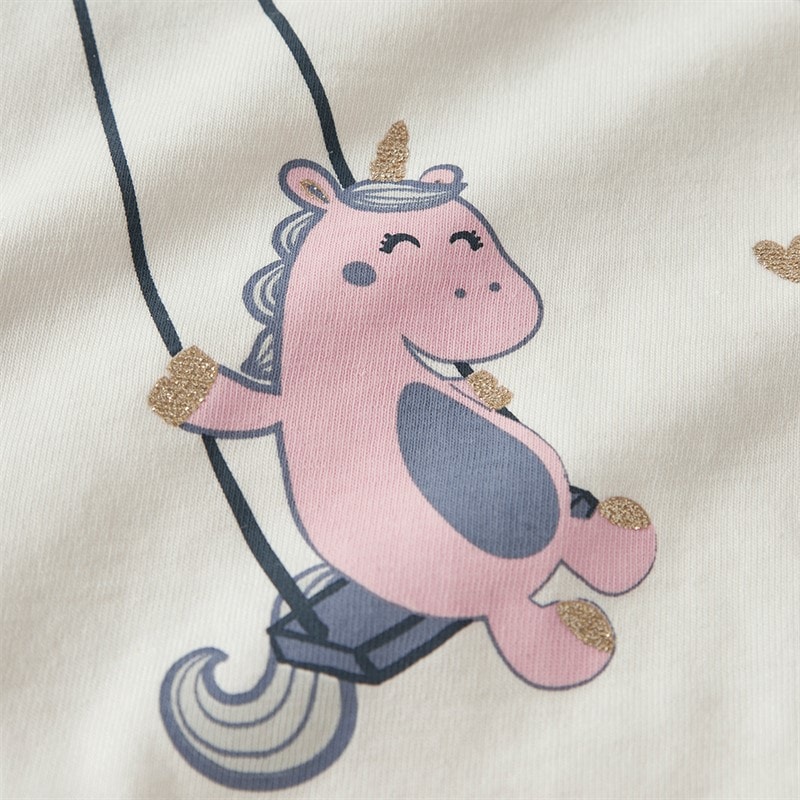 Name It T-shirt long Fille Valiane Cloud Dancer - Image 3