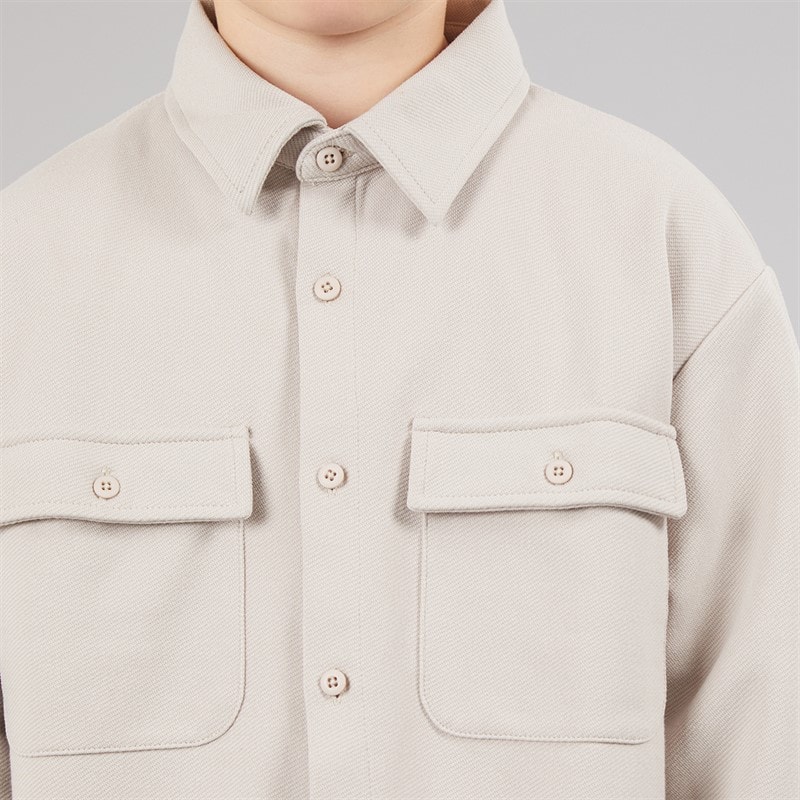 Name It Darin overshirt dla chłopca kolor Chateau Gray – zdjęcie  5