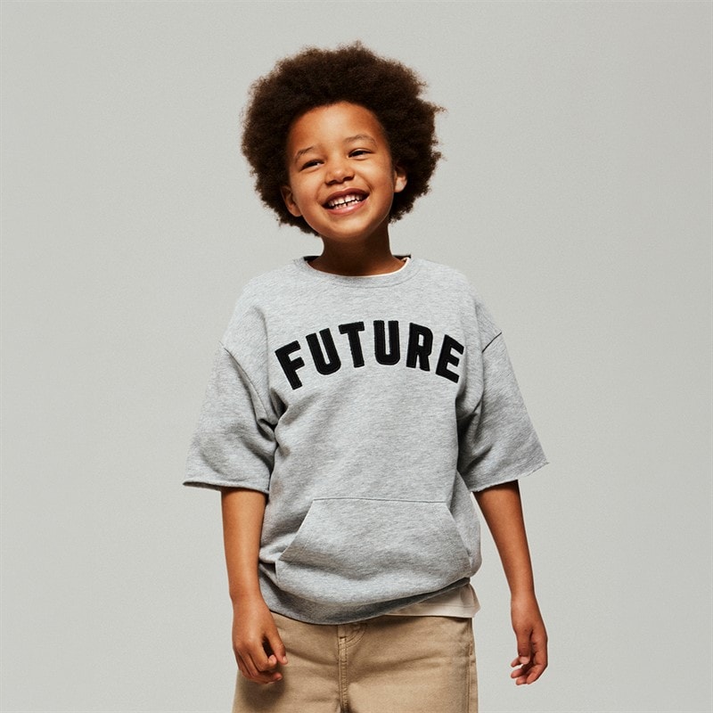 Name It Jongens Bobby Sweater Grey Melange