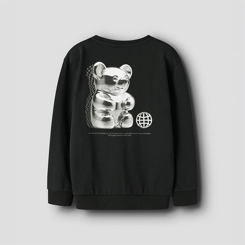 Name It Sweatshirt Digu Garçon Noir - Image 2