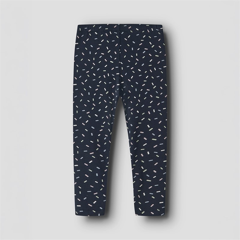 Name It Legginsy Vivian dla dziewczynki kolor Navy Blazer – zdjęcie  2