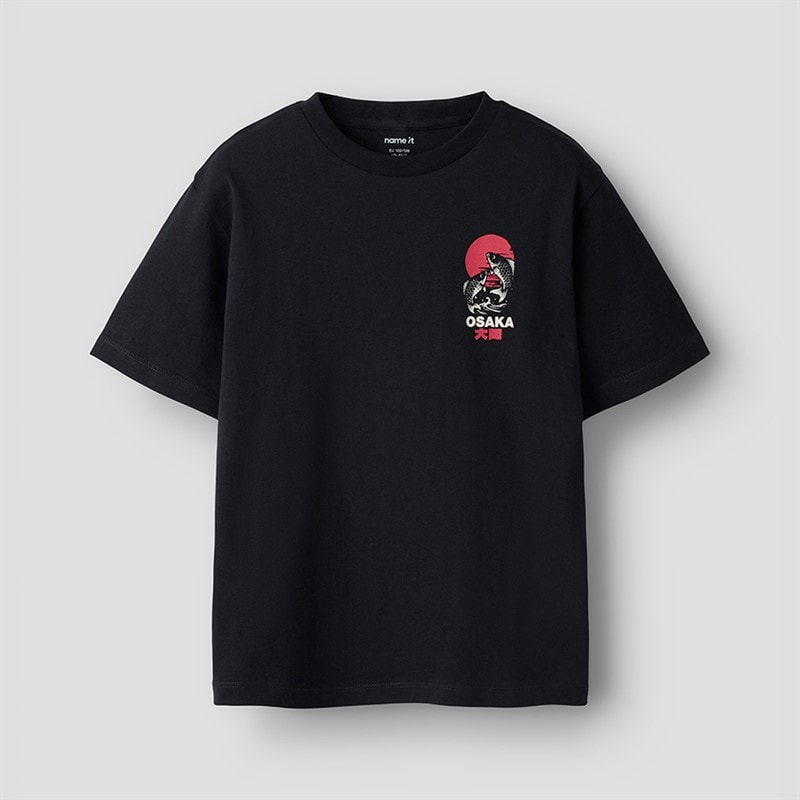 Name It T-shirt Fabio Garçon Black Beauty - Image 2