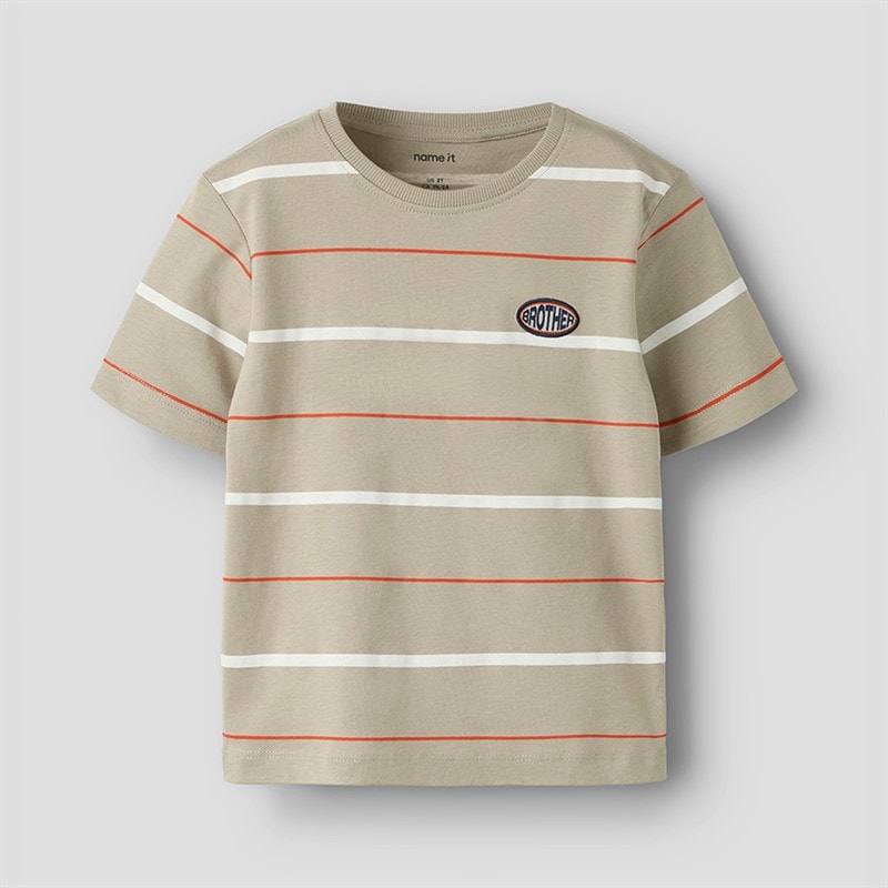 Name It T-shirt Fritz Garçon Aluminum