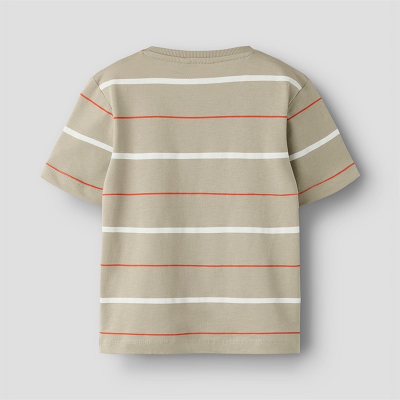 Name It Fritz T-shirt dla chłopca kolor Aluminum – zdjęcie  2