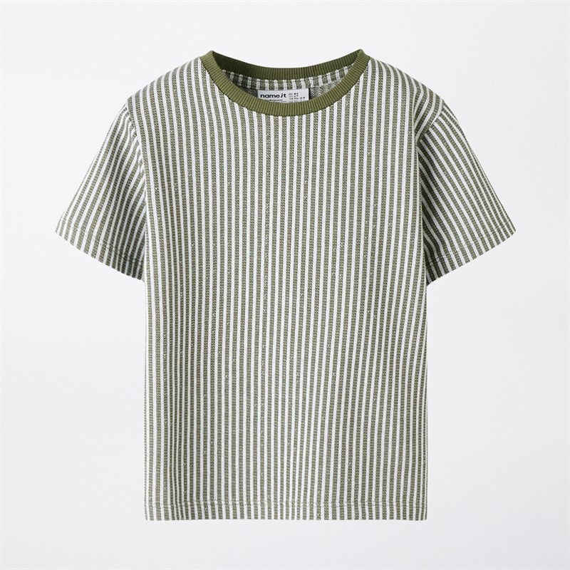 Name It T-shirt Hans Garçon Olivine