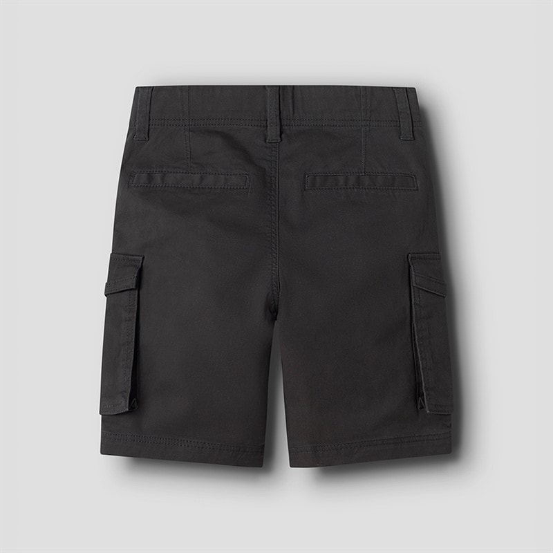 Name It Jongens Ryan Shorts Black Oyster - Afbeelding 2