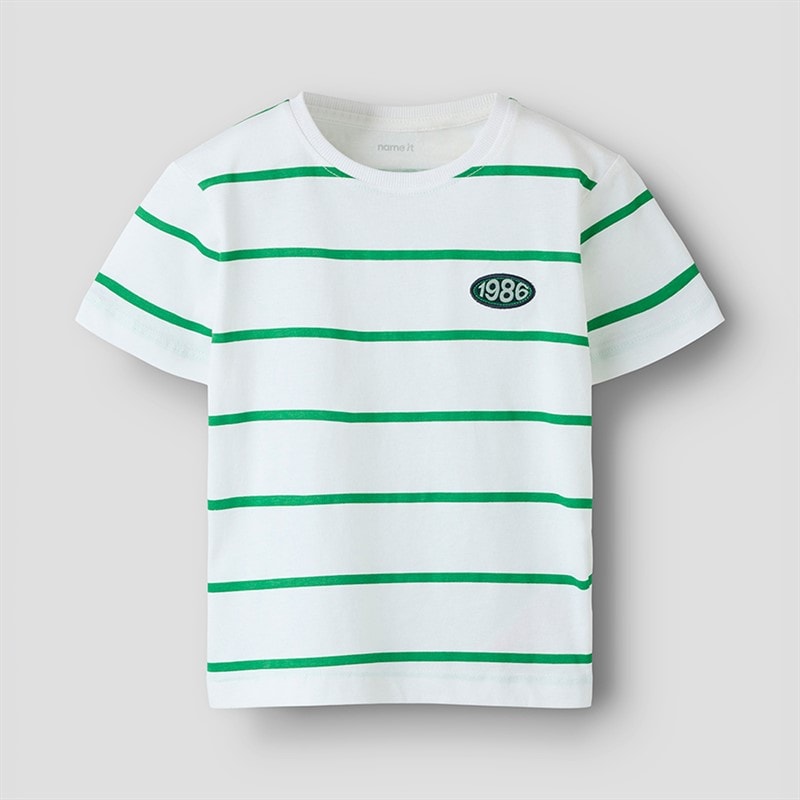 Name It T-shirt Fritz Garçon Bright White