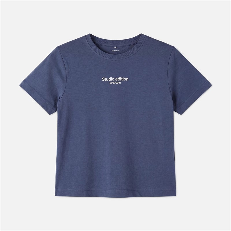 Name It T-shirt Brody Garçon Vintage Indigo