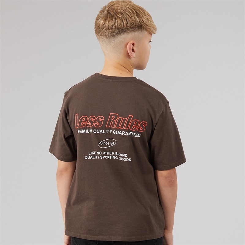 Name It Junge Jude T Shirt Chocolate Brown - Bild 3