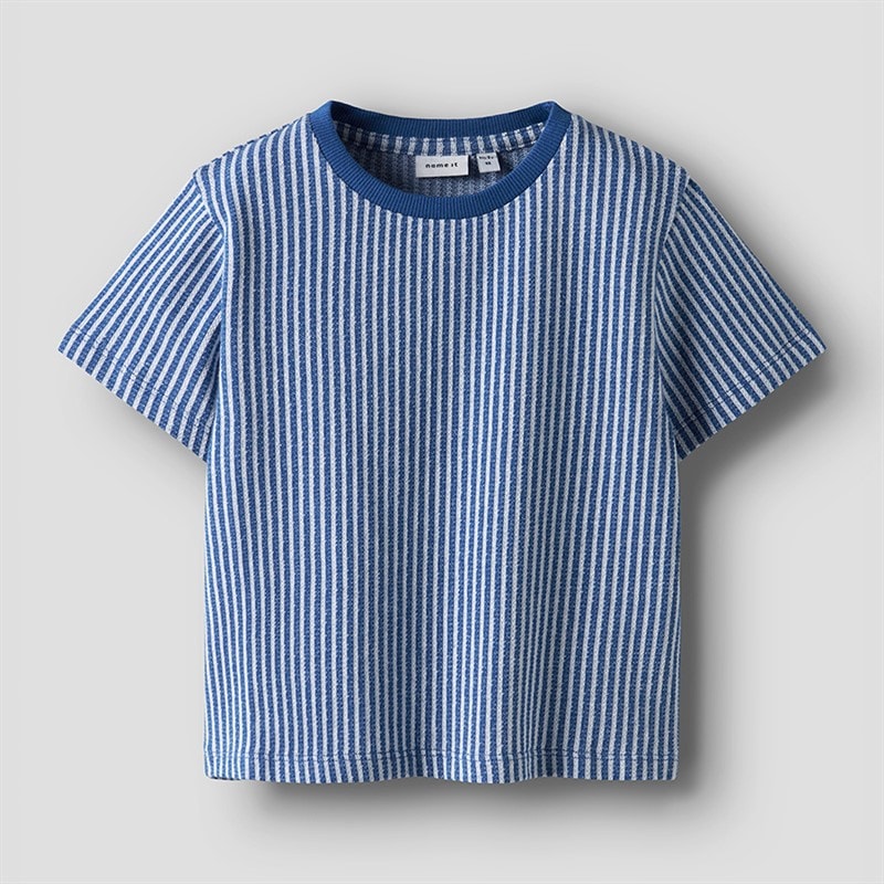 Name It T-shirt Hans Garçon Nautical Blue