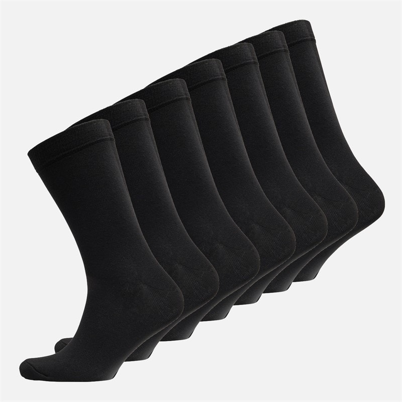 Smith And Jones Chaussettes Franzoni Homme - lot de 7 - Noir - Image 1