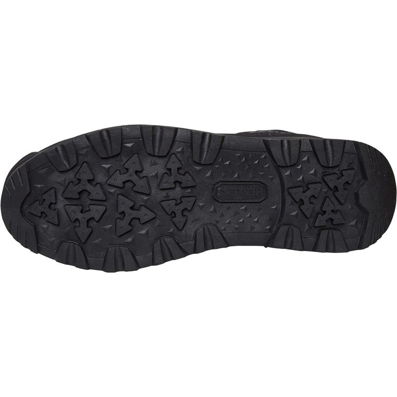 Henleys Herenschoenen Travis Zwart - Afbeelding 2