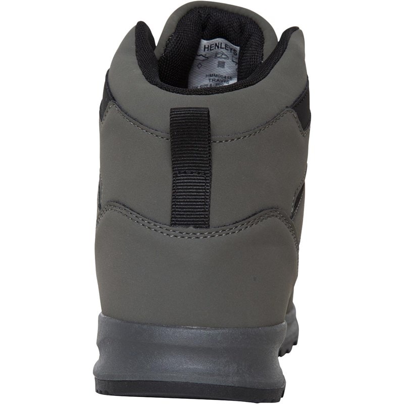Henleys Herren Travis Stiefel Anthrazit - Bild 3